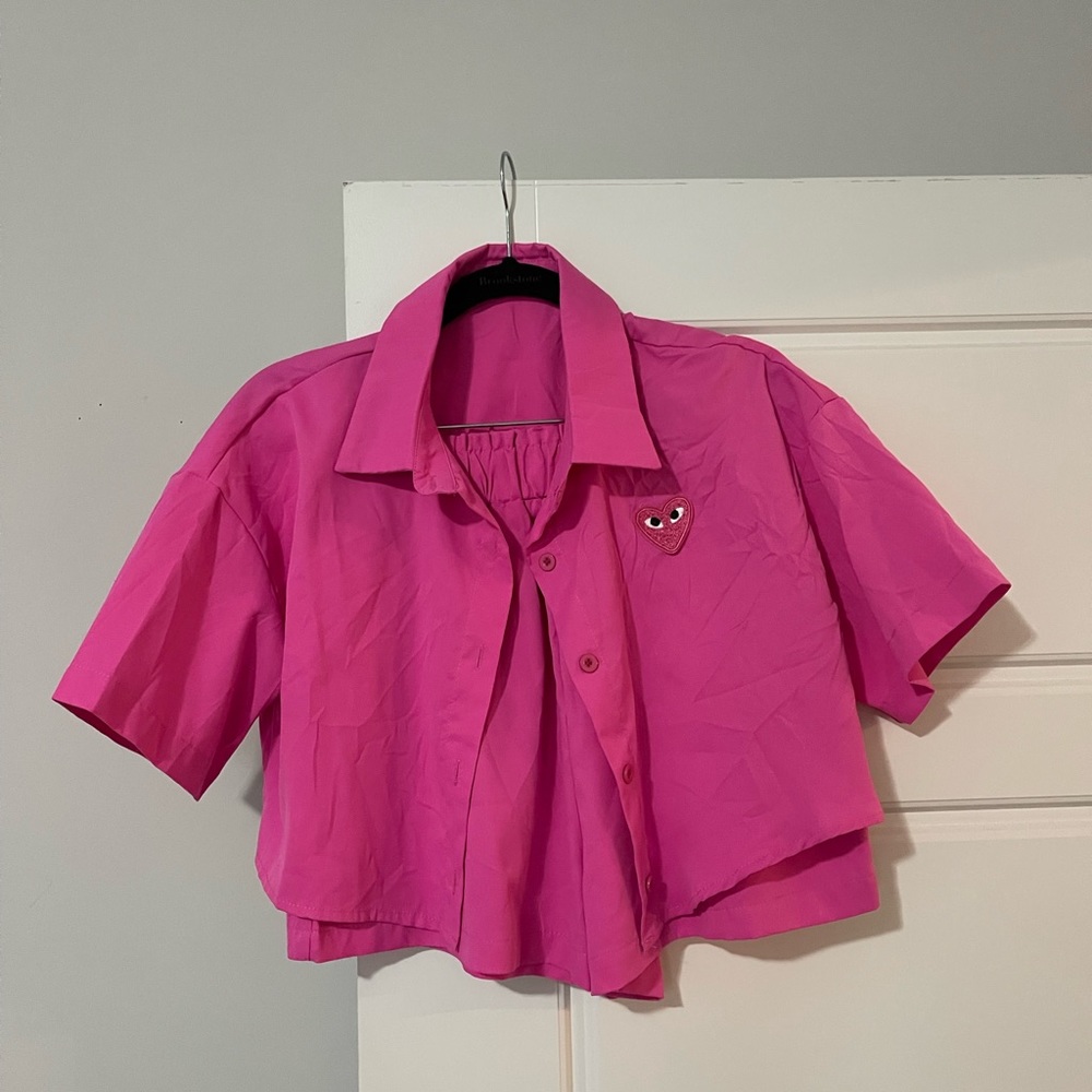 CDG HEART PINK SET